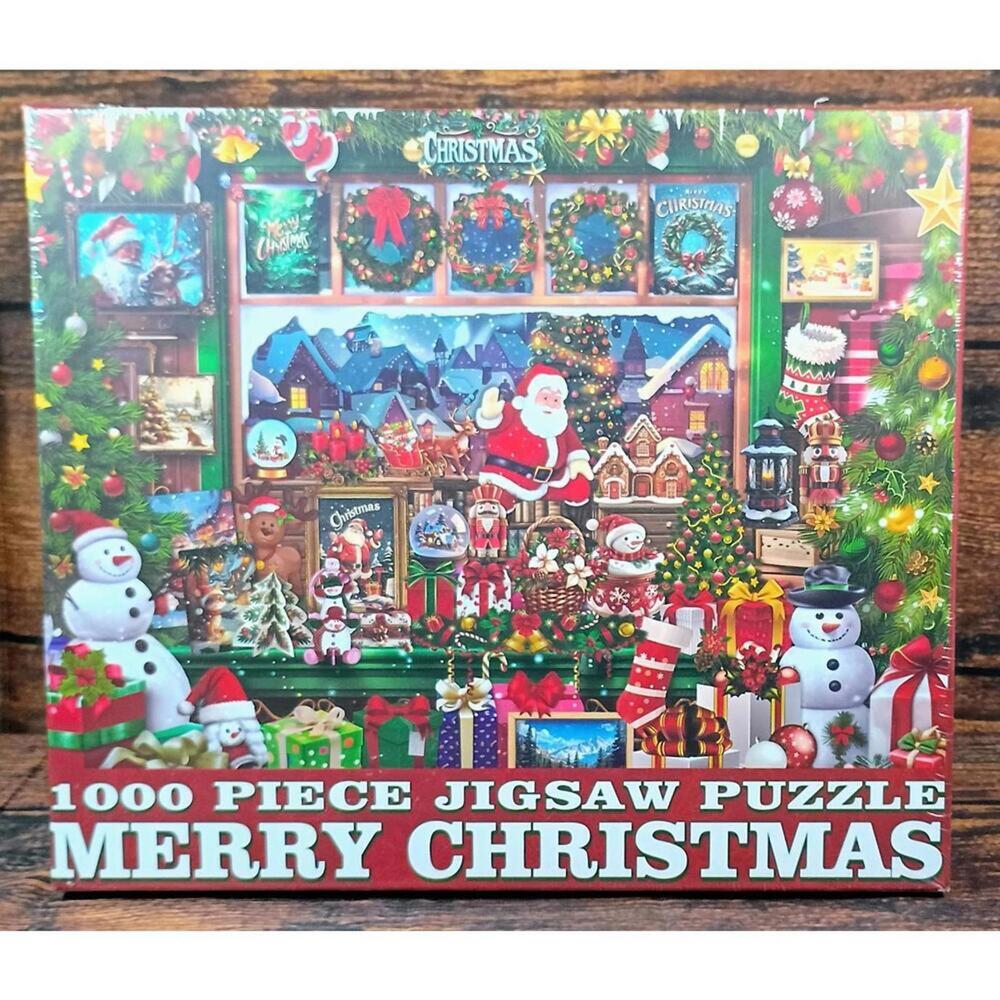 1000 Piece Merry‎ Christmas Jigsaw Puzzle